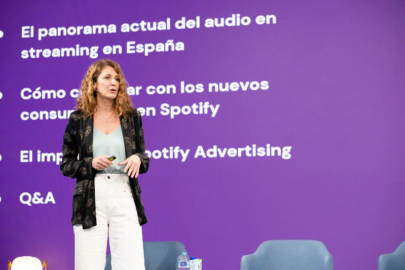 Sonia Martin, responsable del vertical financiero y seguros en España Spotify