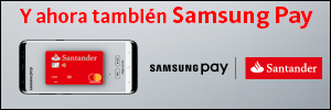 ditrendia-Ejemplo publicidad en banca y seguros-banner Banco Santander Samsung Pay.gif